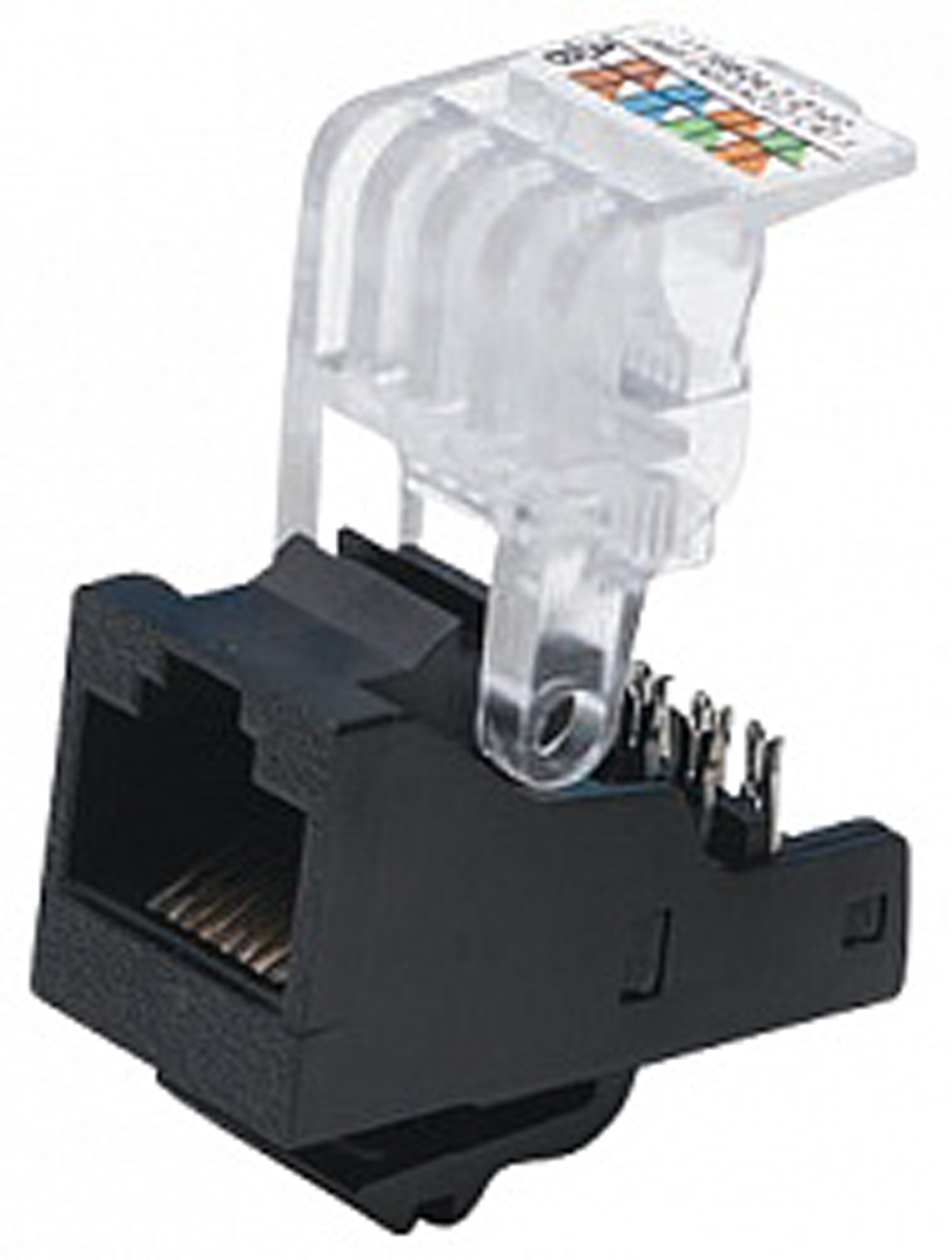 Модуль UTP, RJ45, TOOLLESS, кат 5е, AМР.