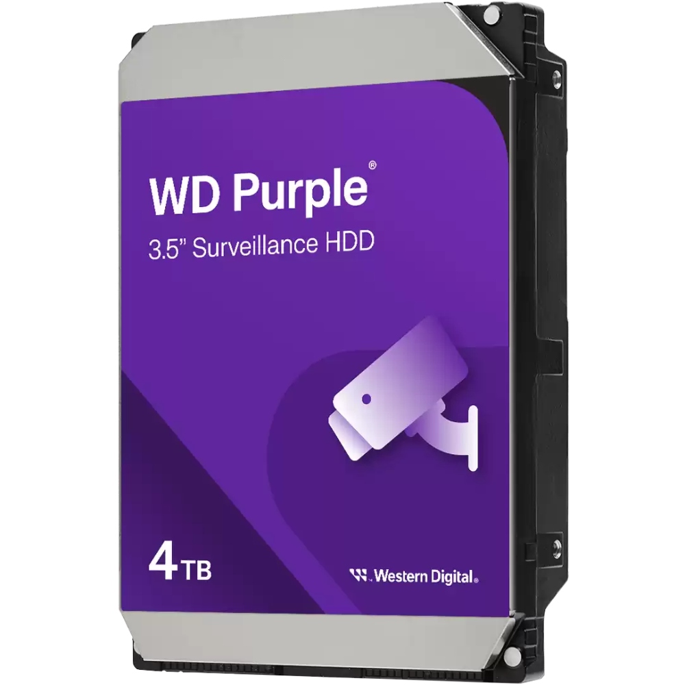HDD 4TB, 5400rpm, WD Purple, 128M, SATA III (WD44PURZ)