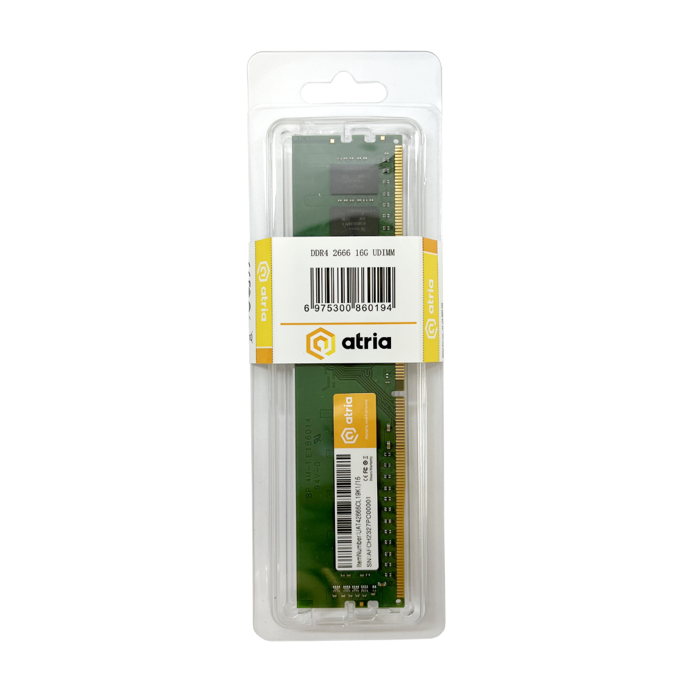 модуль пам'яті 16Gb DDR4 2666MHz UAT42666CL19K1/16