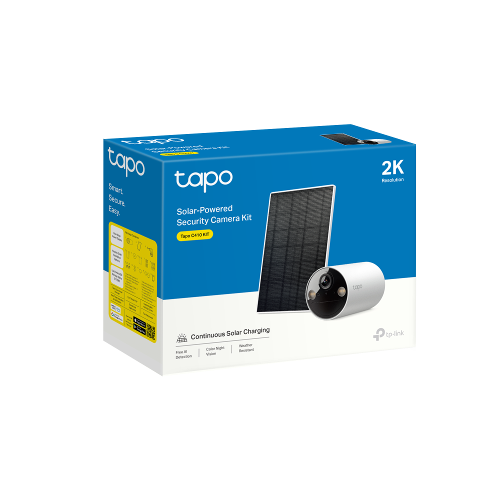 Wi-Fi камера Solar-Powered TP-Link, Tapo C410 KIT  Tapo C410 KIT