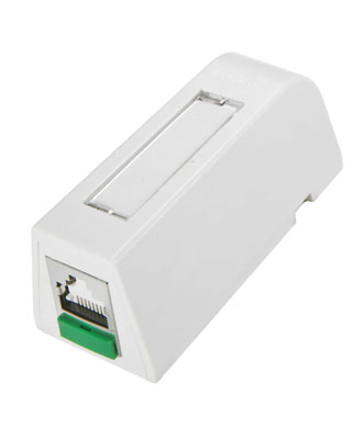 Настінний блок Synergy 1P DG+,Cat 5E, UTP, білий SBX-00006-02