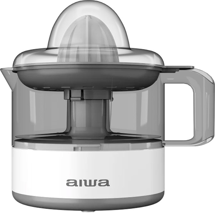 Соковитискач AIWA AJC-4000 Mikan для цитрусових/ 30Вт/ подвійний конус/ білий