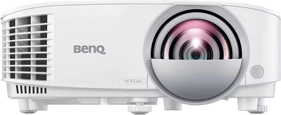 Проєктор BENQ MW809STH, короткофокусний, DLP, WXGA , 3600Lm, 20000:1, D-sub, HDMI, RJ45, білий