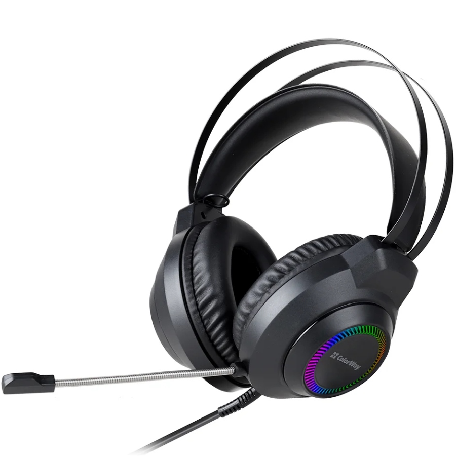 Навушники ColorWay BlazeCore RGB Black