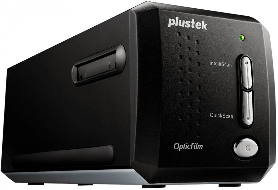Сканер Plustek OpticFilm 8200i Ai (7200dpi 48bit LED Ai Studio8 плівковий слайд-сканер чорний)