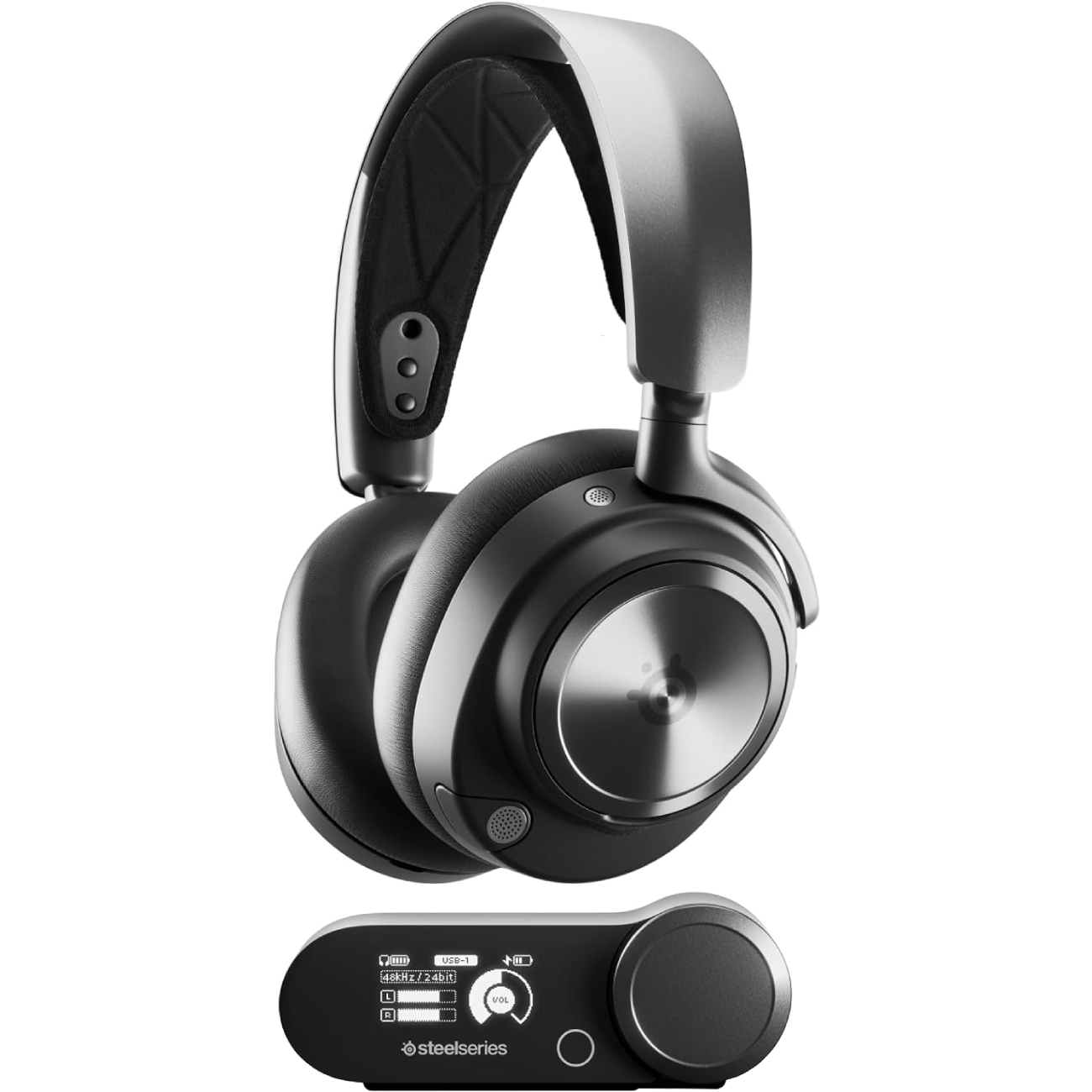 Ігрова гарнітура SteelSeries Arctis Nova Pro Wireless P Black PC/PS/SW/MAC/MOB