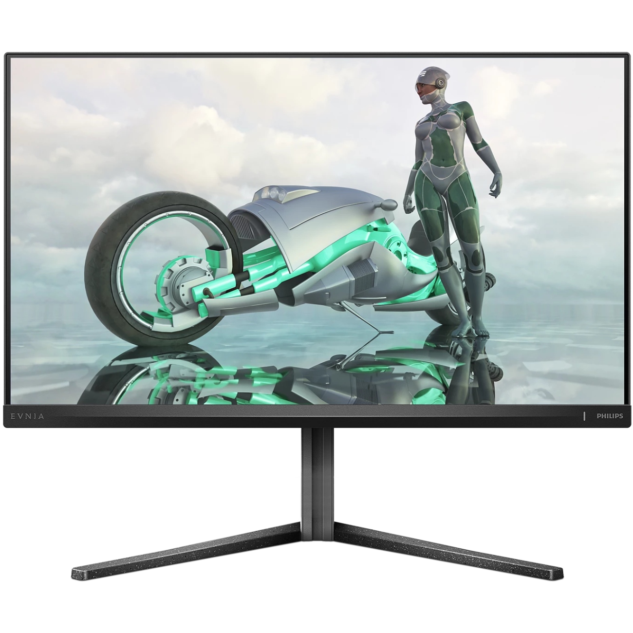 TFT 27" Philips 27M2N3800A, Fast IPS, 4K UHD, 160Гц, 2xHDMI, DP, HAS, Pivot, кол.,чорно-срібл