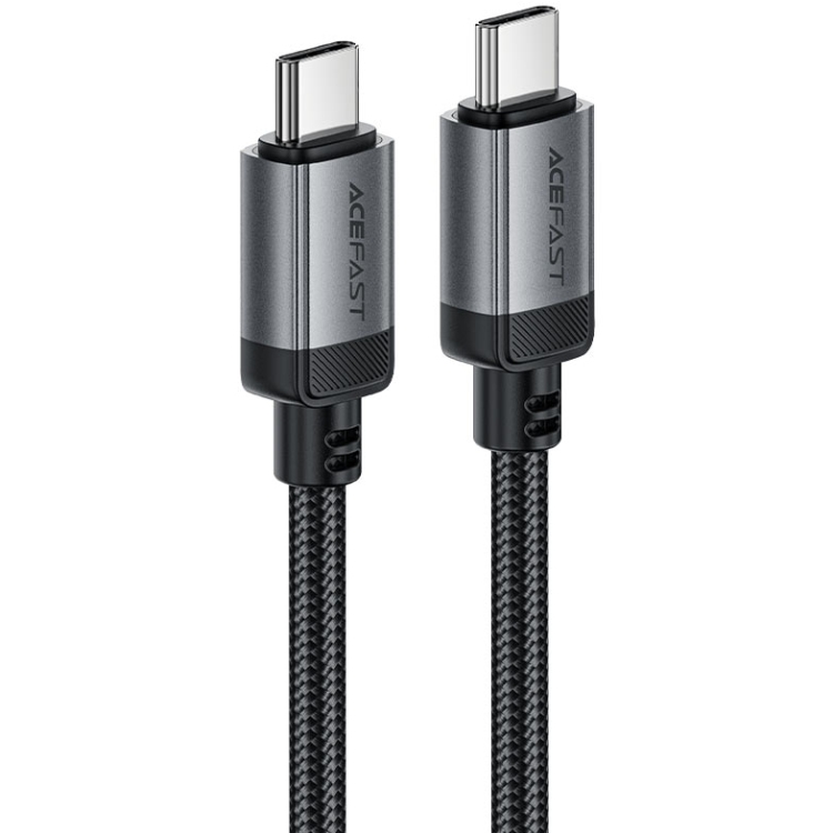 Кабель USB 2.0 Type-C M-M, 1.2 м, 60W aluminum alloy Black, C20-03 Acefast