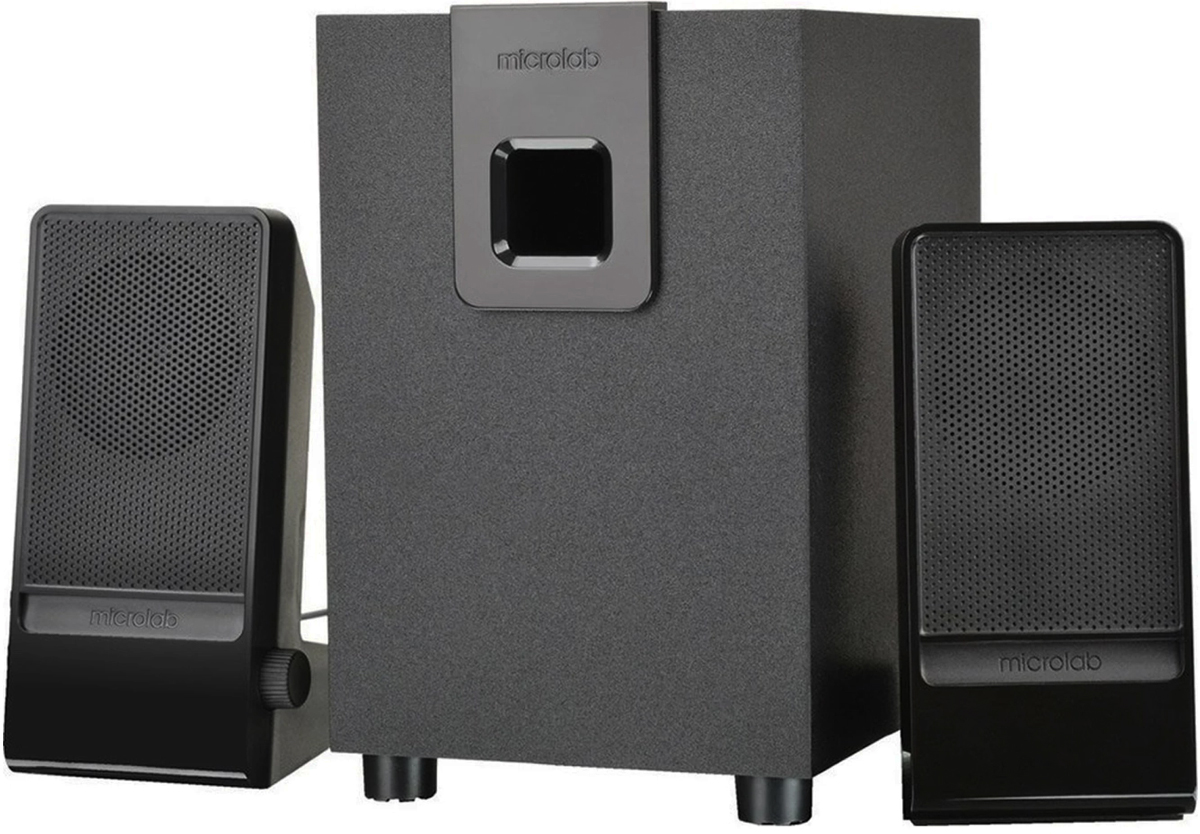 Акустична система 2.1 Microlab M-100, 10Вт., чорна