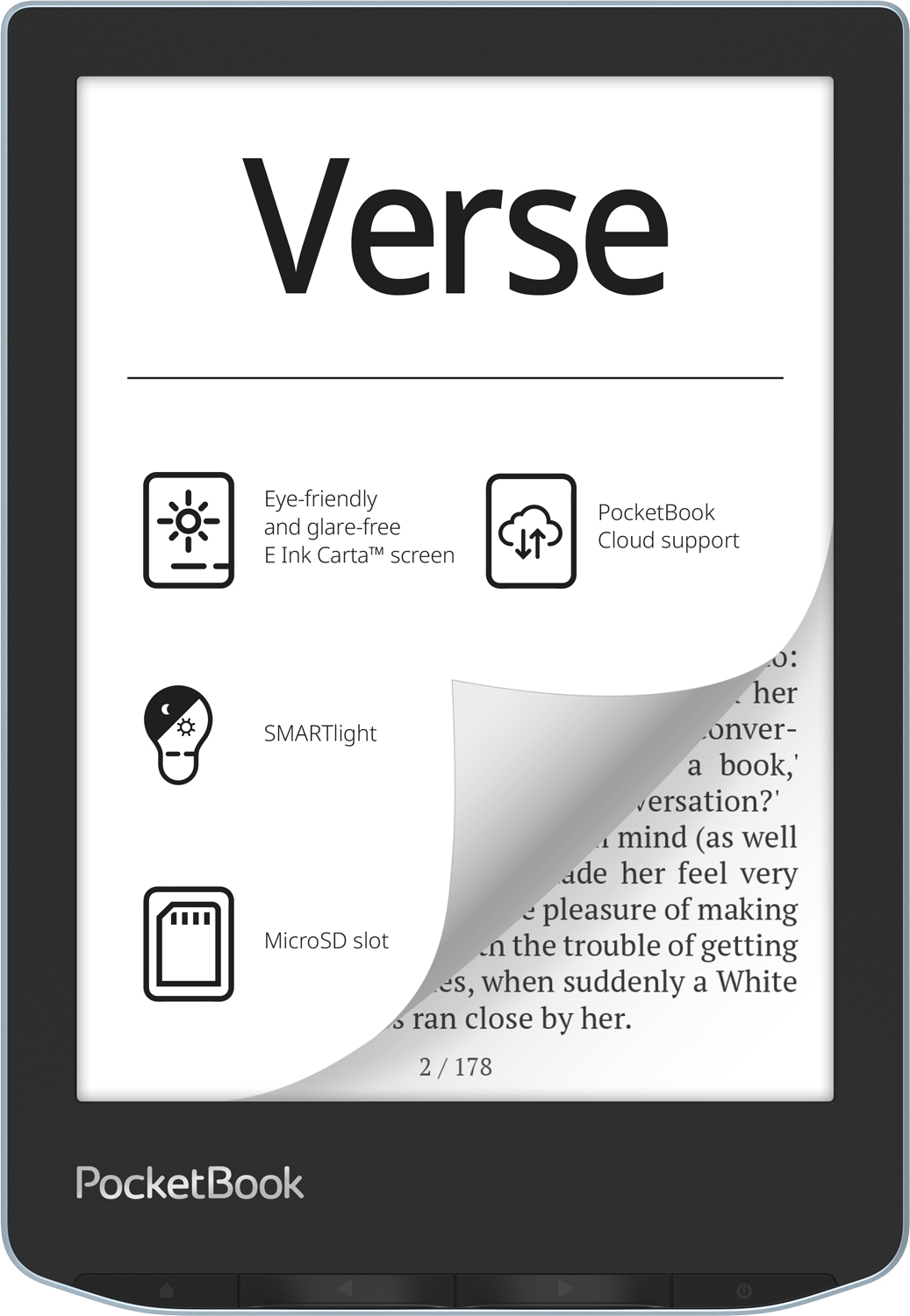 Електронна книжка PocketBook  Verse (PB629) Bright Blue