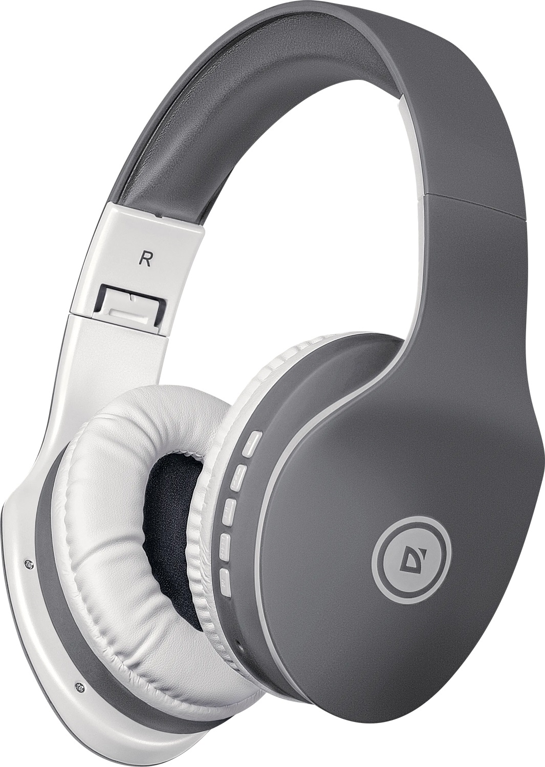 Гарнітура Defender FreeMotion B525 Bluetooth+3,5мм, White-Gray