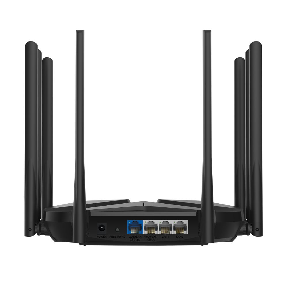 Бездротовий двосмуговий Wi‑Fi роутер AX6000 с порт ом WAN/LAN 2,5 Гбит/с Mercusys, MR90X