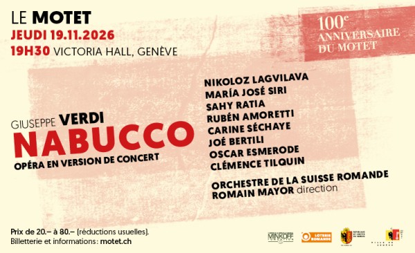 100ème anniversaire du Motet/Nabucco de G. Verdi