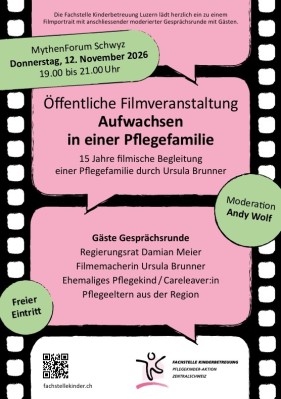 Central Switzerland Film Tour "Growing Up in a Foster Family"