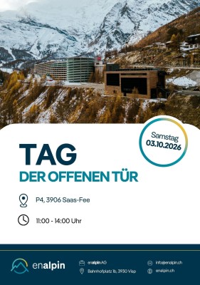 Tag der offenen Tür | Holzheizzentrale in Saas-Fee