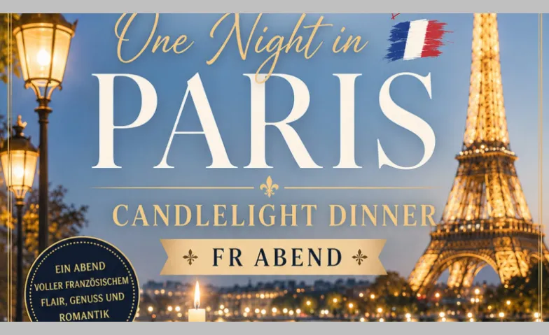 One Night in Paris Candlelight Dinner