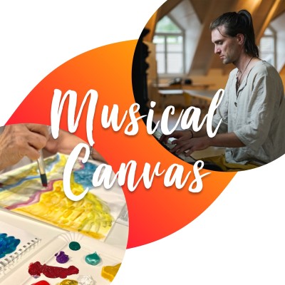 Lienzo Musical en Berna: pintura y concierto de improvisación en piano