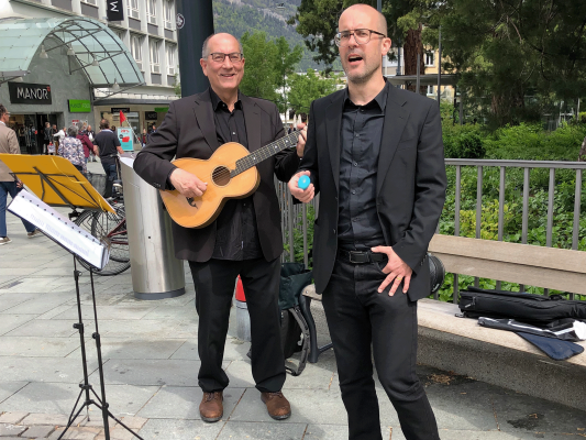 Concierto Bergkirchli con M. Müller & R. Grossmann