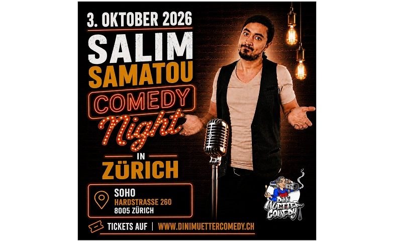 StandUp: Salim Samatou - Comedy Night