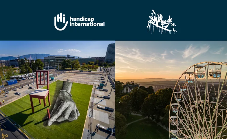 Saype x Handicap International