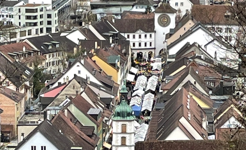 Traditioneller Monatsmarkt im Stedtli Laufen