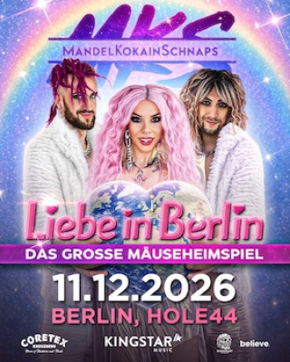 MandelKokainSchnaps - Liebe en Berlín - El gran juego de las ratones 2026