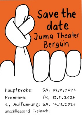 Save the Date fürs Theater in Bergün
