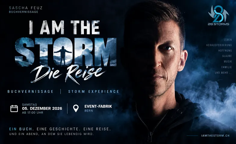 I AM THE STORM – La presentación del libro Storm Experience