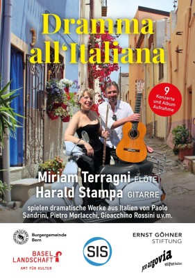 Dramma all'Italiana: Miriam Terragni, Flute, and Harald Stampa, Guitar