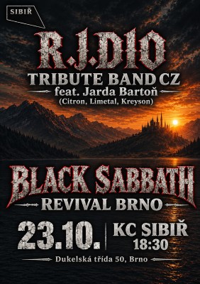 R. J. Dio Tribute band CZ + Black Sabbath Revival Brno