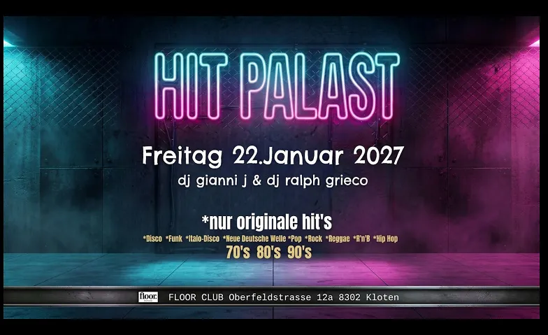 HIT PALAST - Nur Originale Hit's