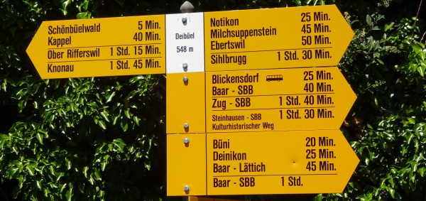 Wanderung entlang des Sempachersees