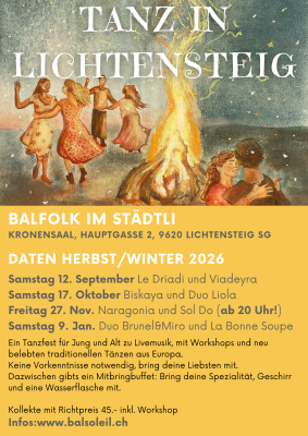 Live Musik und Tanzen in Lichtensteig