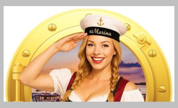 Oktoberfest Schiff im Hafen Ermatingen am Bodensee