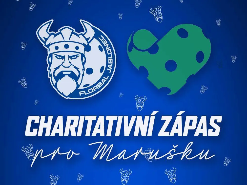 Partido benéfico de floorball: Jablonec contra Turnov