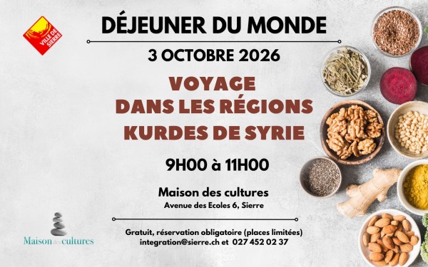 Déjeuner autour du monde – Kurdistan/Syrie