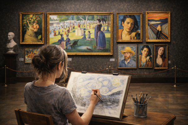 Art History, Painting and Drawing in Italian