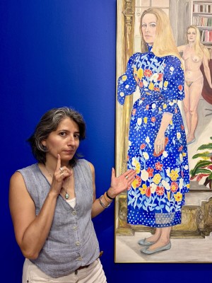 Visit of the Sylvia Sleigh exhibition in French Sign Language