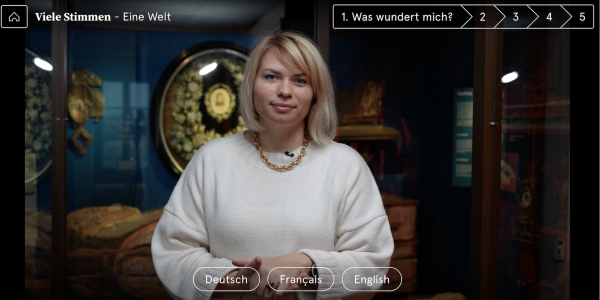 Video tour «Many Voices – One World»