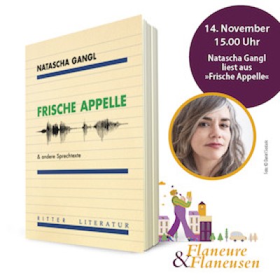 Strollers & Strollerers with: Natascha Gangl - FRESH APPLE & other spoken texts