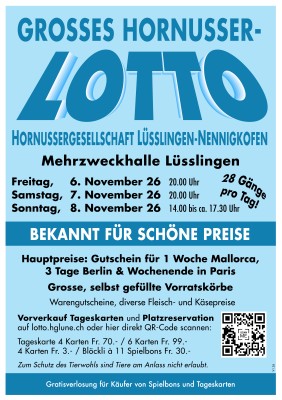 Big Hornusser Lotto Match
