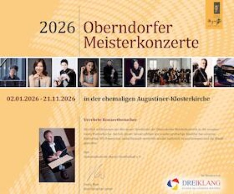 Oberndorfer Meisterkonzerte - Klavierkonzert