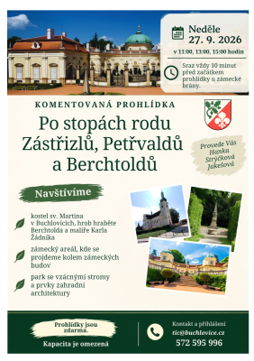 Po stopách rodu Zástřizlů, Petřvaldů a Berchtoldů