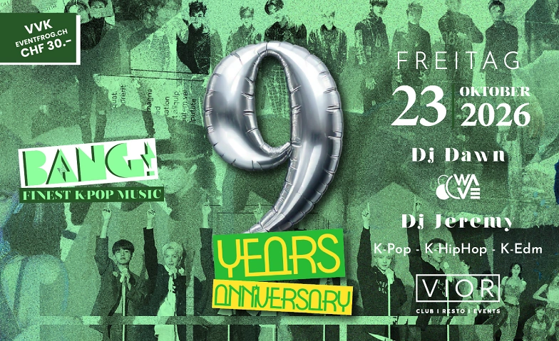 Bang ! K-Pop - 9e anniversaire
