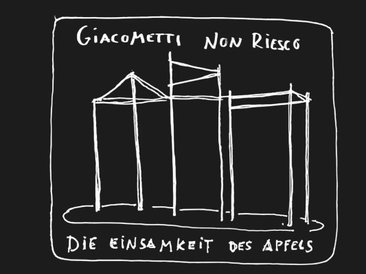 Giacometti – NON RIESCO – A Theater with Music