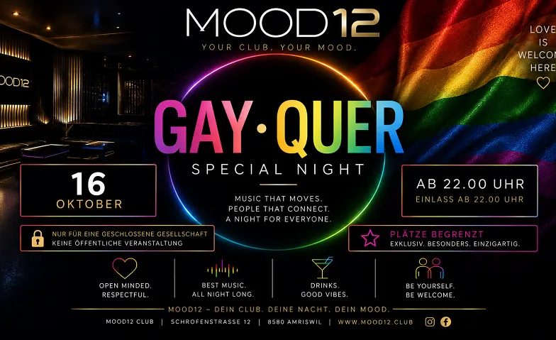 NOCHE ESPECIAL GAY • QUEER @ MOOD12