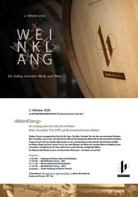 "Weinklang" A Dialogue Between Music and Wine