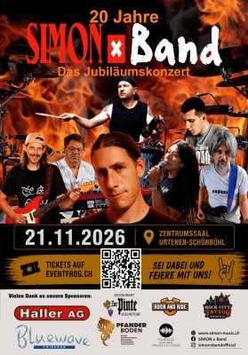 20 años de SIMONxBand – Concierto de aniversario