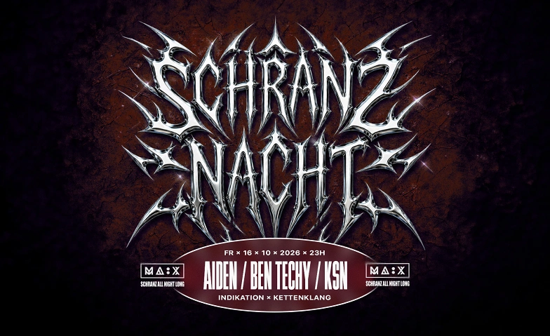 Schranz Nacht con Aiden, Ben Techy y KSN