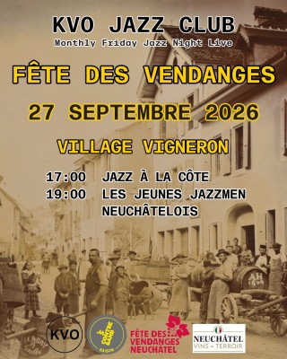 KVO JAZZ CLUB: Grape Harvest Festival Session – VILLAGE VIGNERON